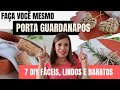 Faça Você Mesmo | 7 (sete) IDEIAS de PORTA GUARDANAPO para você fazer nas festas de fim de ano