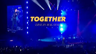 TOGETHER - Dimash Qudaibergen #STRANGERTOUR Live In Malaysia
