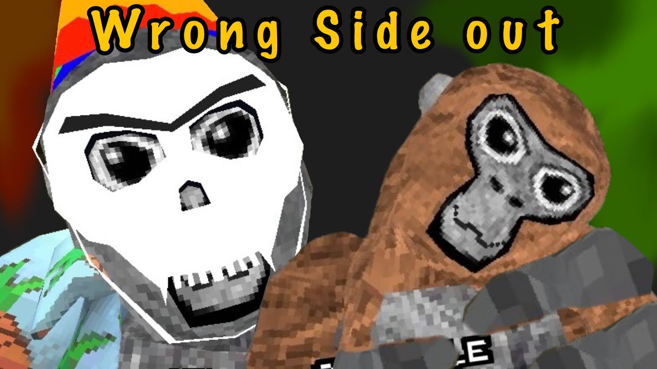 CG5 Wrong side out but its gorilla tag