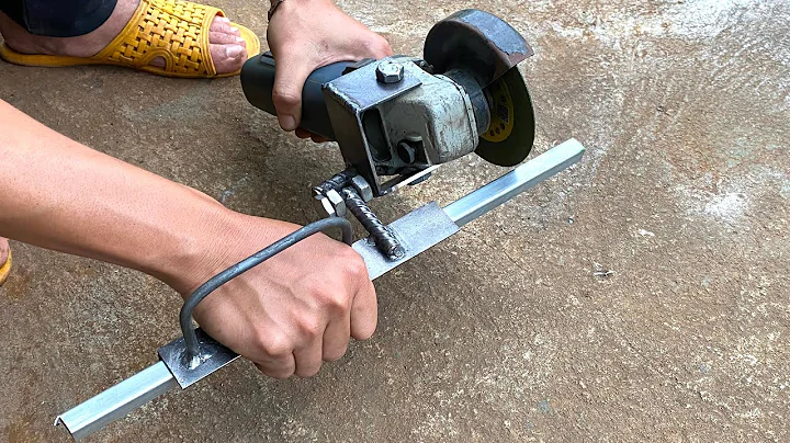 Breakthrough Idea! DIY Conversion Kit for Angle Grinders That Welders Don't Know About