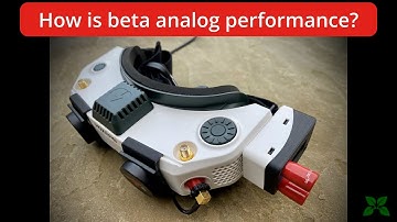 HDZERO GOGGLES BETA FIRMWARE Analog Comparison DVR with Skyzone O4X