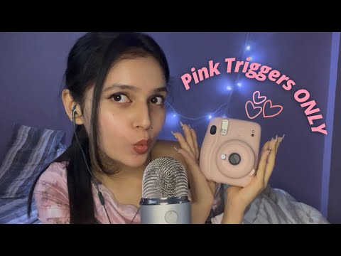 Asmr | PINK TRIGGERS ONLY🦩