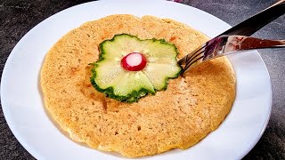 לחם שיבולת שועל במחבת, הלחם השטוח הטוב ביותר שהכנתי, בחירה מצוינת לארוחת בוקר!