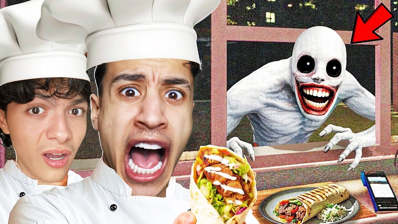 رجعنا مطعم الشاورما… لكن الأشباح بقوا أخطر!! 😱🧟‍♂️(مع سحس الفار)