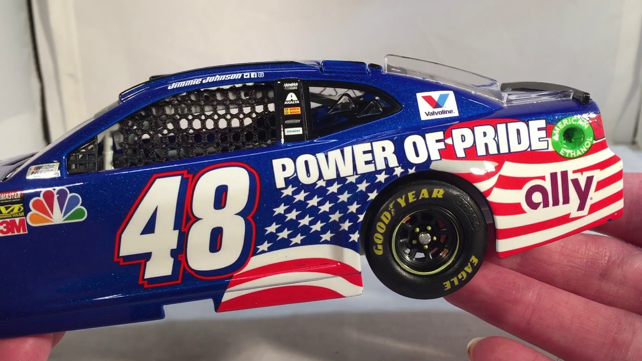 Review: 2018 Jimmie Johnson #48 Lowe's Power Of Pride Throwback