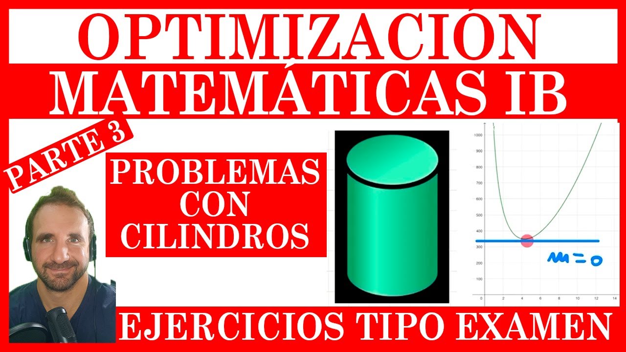 Optimización del Volumen de un Cilindro (Matemáticas IB) Ejemplo 3