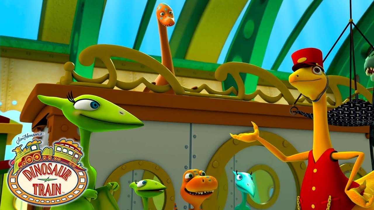 Elmer's First Time on Land! | Dinosaur Train