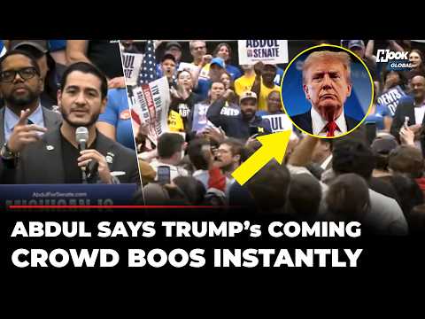 Abdul El-Sayed Says Trump Is Coming to Michigan, Crowd Immediately Erupts in Boos