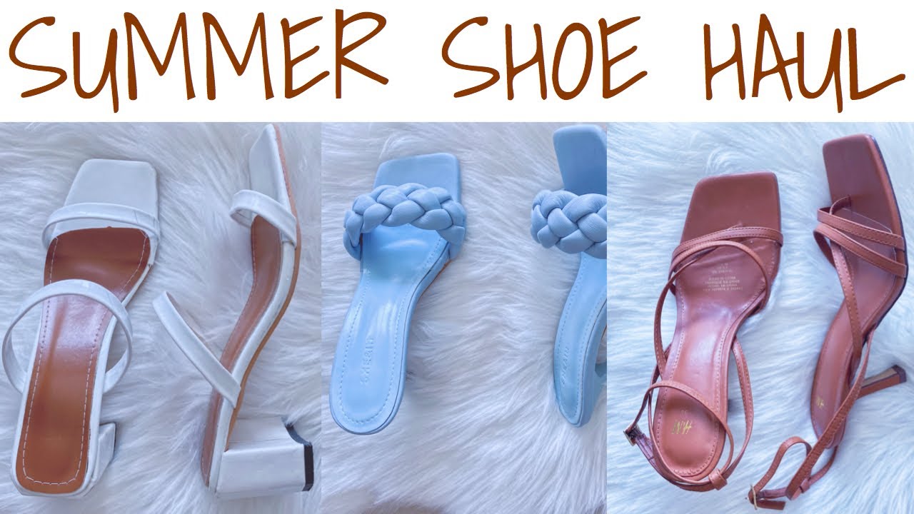 SUMMER SHOE HAUL 2020 | Prettylittlething, H&M, Shein, Ali Express