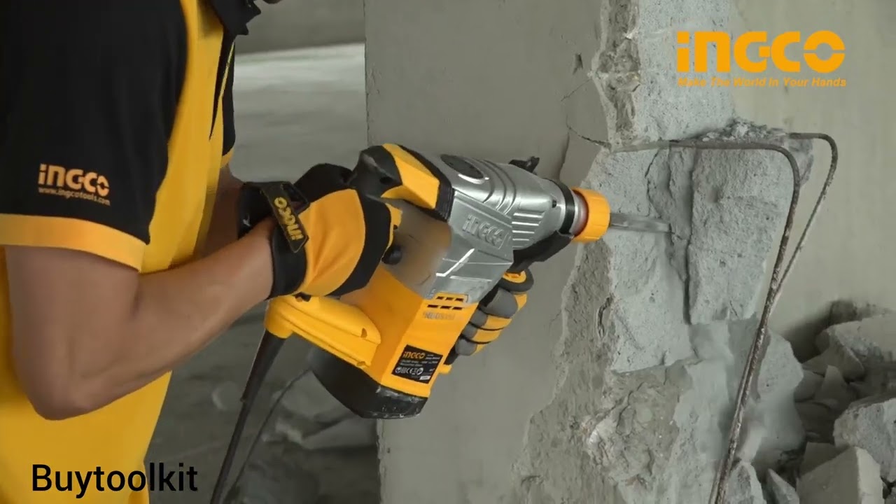 INGCO 1500W Rotary Hammer, RH15008  