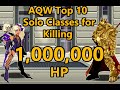 AQW Top 10 DPS Classes for Long Solo Boss Fights May 2020