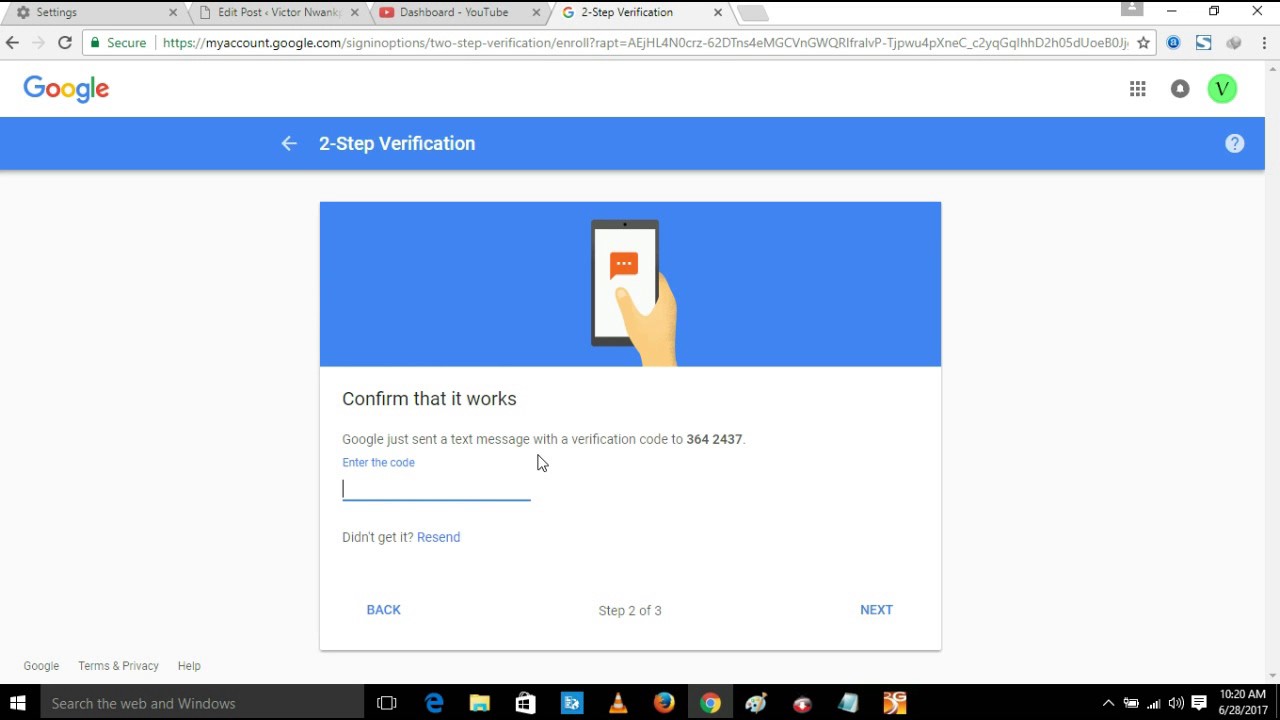 Verify that