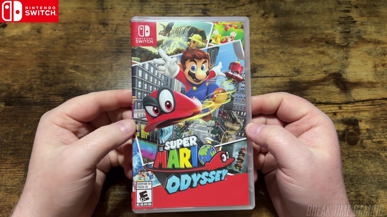 Super Mario Odyssey Nintendo Switch Unboxing - YouTube