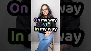 Difference between - In the way & On the way | Confusing English Prepositions | English Grammar