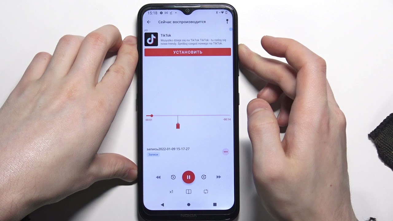 Диктофон Nokia 1.4 – как пользоваться?