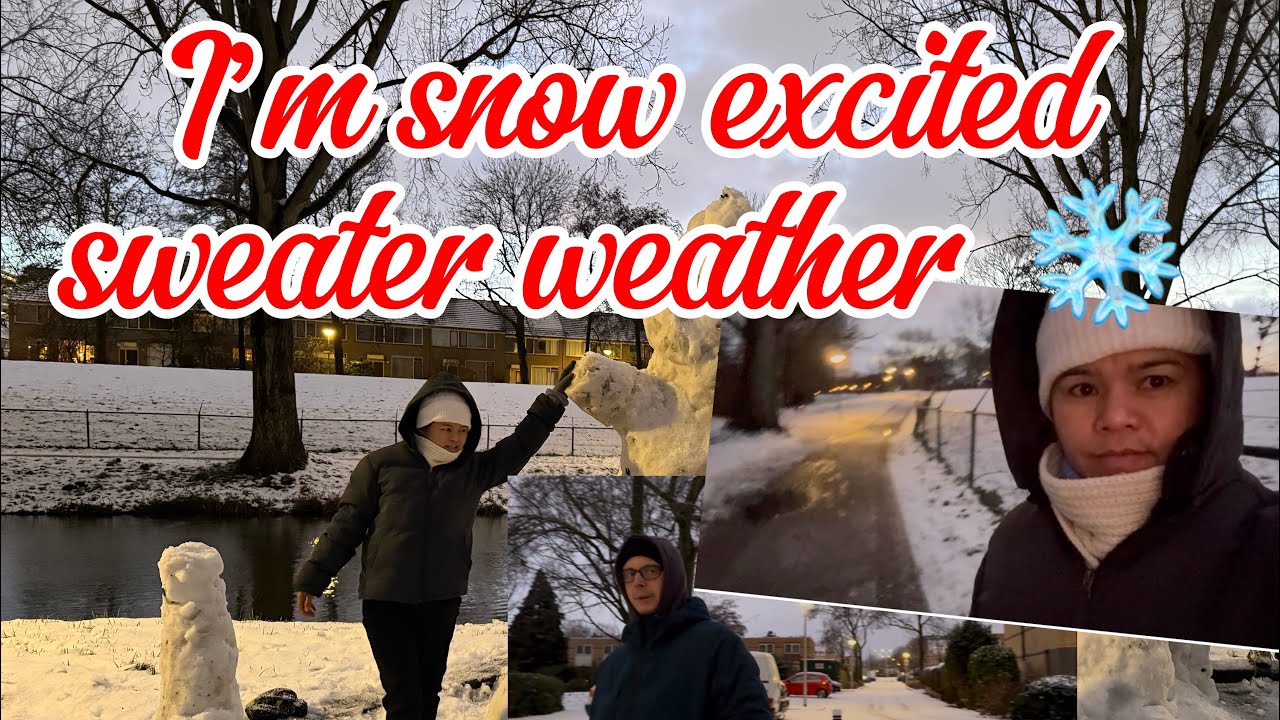 Pinay in Netherlands | A Dreamy white winter  ❄️ | @couple 🇵🇱🇵🇭