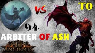 POE2 BOSS FIGHT: ARBITER OF ASH T0 | CRITICAL SHOCKBURST WITCHHUNTER | RETURN OF THE ANCIENTS