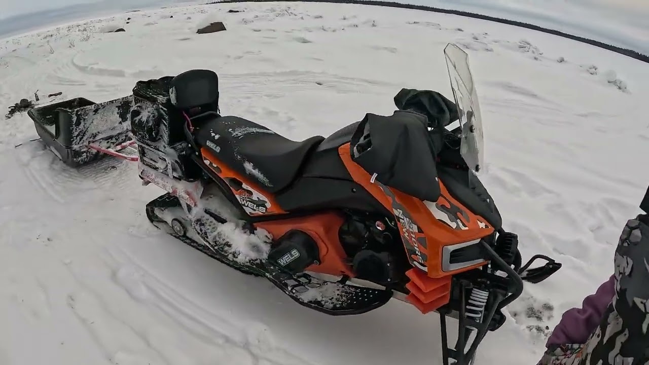 Wels 200 New обзор на снегоход.Обзор не полный.Свое мнения о снегоходе.