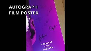 Bohemian Rhapsody Film Poster with Autographs