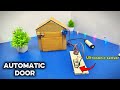 Automatic Door system Using Ultrasonic sensor | Cool Idea for Science Project