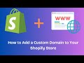 How to Add a Custom Domain to Shopify & Install SSL Certificate (2025 Step-by-Step Guide) ✅