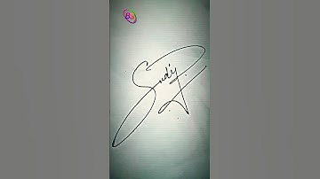 Sudip name Signature #viral #handwriting #shortvideo #youtubeshorts #art