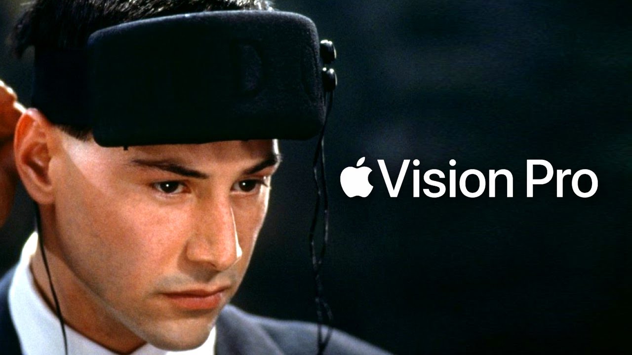 Apple Vision Pro...but featuring Keanu Reeves - YouTube