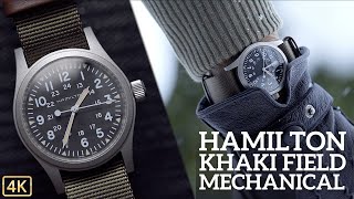 the HAMILTON Khaki Field Mechanical is a serious field watch!
