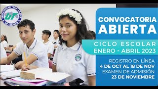 Oferta Educativa UTTAB admisión enero-abril 2023. by UTTAB 71 views 1 year ago 4 minutes, 30 seconds