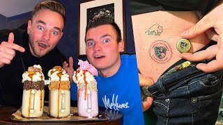 TATTOO'S ZETTEN EN SPECIALE MILKSHAKES IN AMSTERDAM!