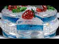 Crystal Glass Cake Slicing 🍰 | Slicing Transparent Layers ASMR Sound