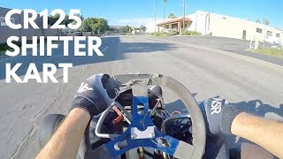 Cr125 Shifter Kart On The Street 80mph