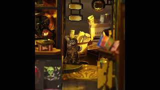 Magic Shop Diy Cabin, Vintage Design, Handmade 3D Three-Dimensional Assembly Architectural Model