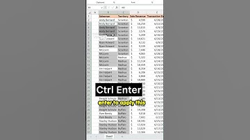 How to fill data fast in Excel! #excel #shortsviral #viralvideo #viral #youtube