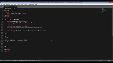 Validar formulario en PHP