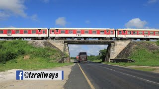 #TRCMPYA-KIPINDI KAMILI TAZAMA SAFARI NZIMA YA TRENI YA MAJARIBIO YA DELUXE ILIVYOFIKA MOSHI