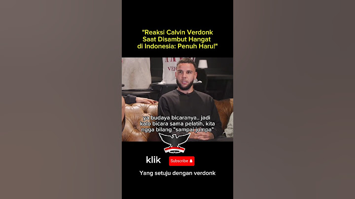 Cerita Calvin verdonk ( pemain Timnas Indonesia ) tentang indonesia #shorts #Round3WC 2024
