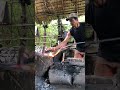 Tahap awal membuat tojok. #blacksmith #usa #diy #tools #handmade #craft #fypシ #viral #shorts #metal