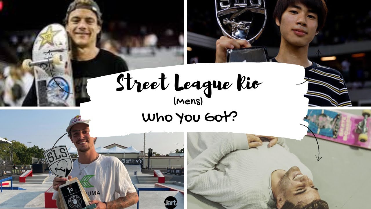 Top 4 Ranked Skaters Whose Competing In Street League Super Crown Rio 🇧🇷 #shorts #skateboarding