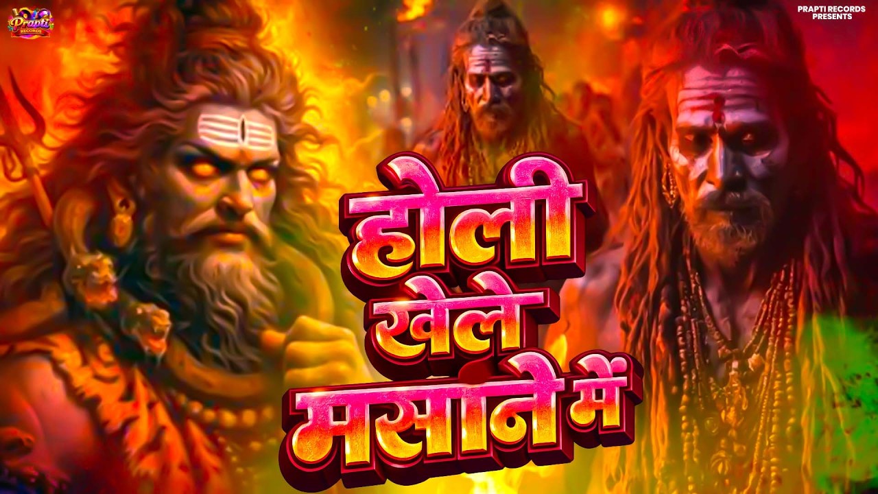 होली खेले मसाने में | Holi Khele Masane Mein | Aghori Shiva Masan Holi | Masane Ki Holi Shiv Bhajan