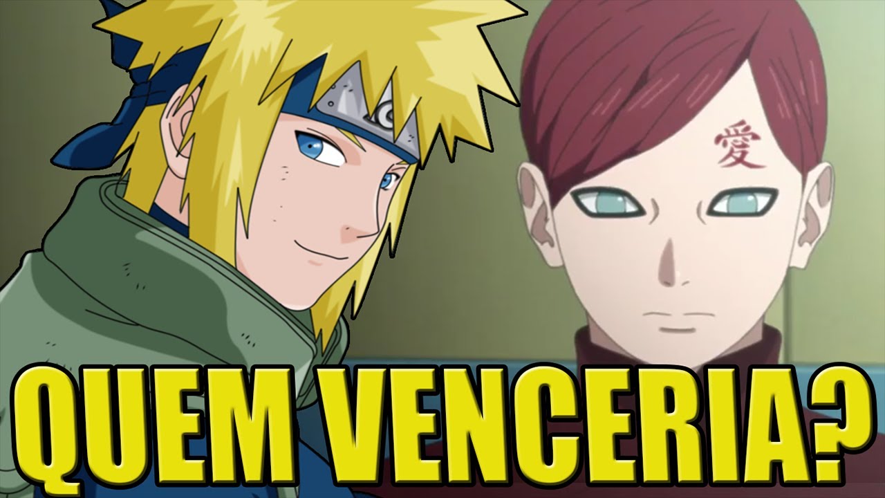 Minato vs Gaara quem vence ? YouTube
