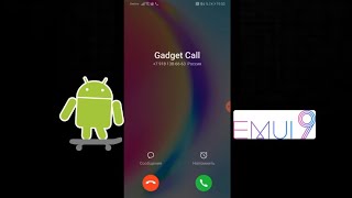 Incoming Call Huawei P20 Lite Android 9/EMUI 9.1.0