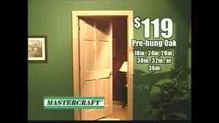 Menards Mastercraft Doors and Yale Lock-sets Commercial (January 2003)