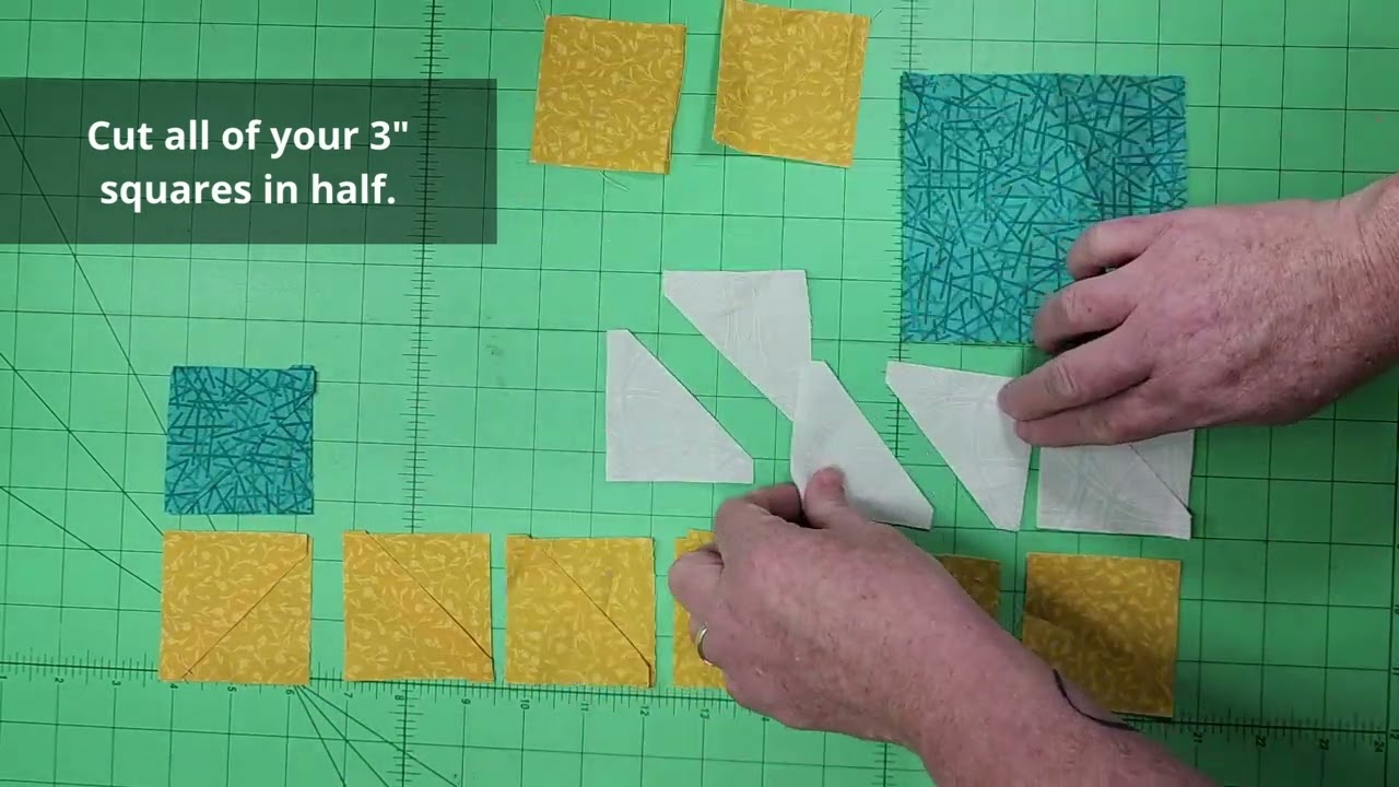 How to make the Spools Quilt Block