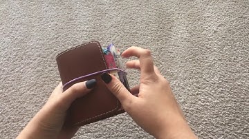 My Micro / Foxy Fix No. 0 Wallet Traveler’s Notebook Flip Through