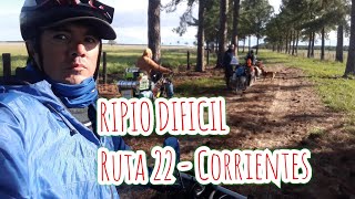 RIPIO DIFÍCIL "Ruta 22 - Corrientes"!!! Cap.18 - Litoral Argentino en bicicleta #cicloturismo