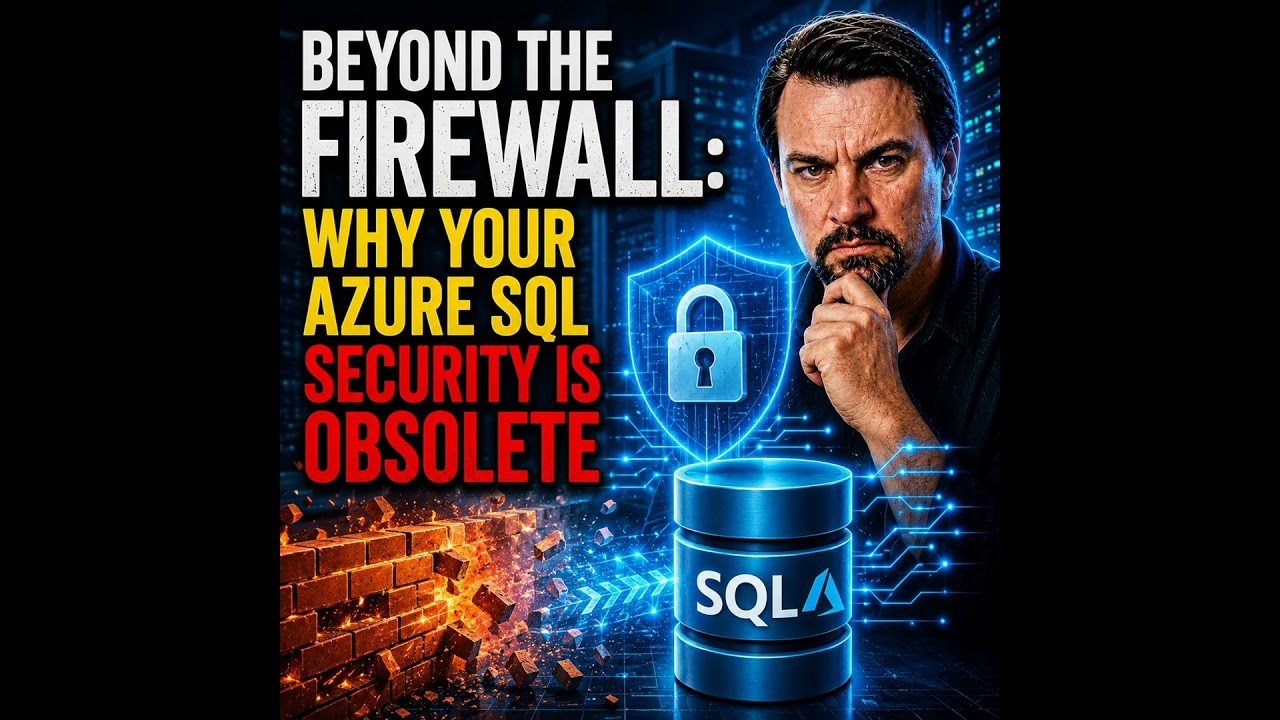 Beyond the Firewall: Why Your Azure SQL Security Is Obsolete