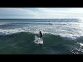 Feb 27 2024 raw unedited drone surfing footage from tourmaline surf park in pacific beach san diego