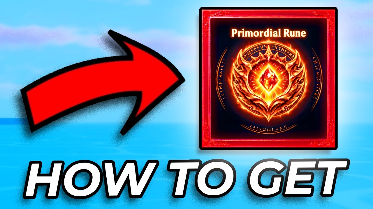 How To GET PRIMORDIAL RUNE FAST In Sailor Piece! Roblox - YouTube
