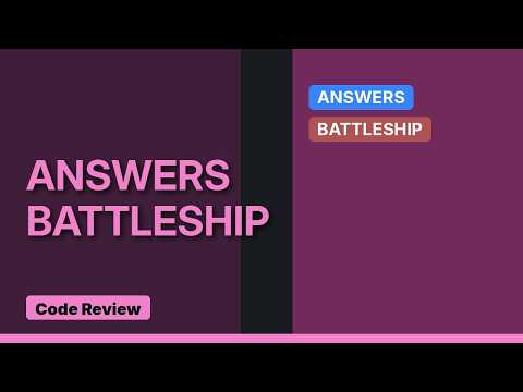 Code Review: Battleship with Java (2 Solutions!!)